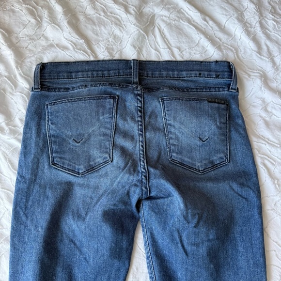 Hudson Jeans Women's Skinny Denim Cut Off Jeans Mid to Low Rise - Picture 7 of 9